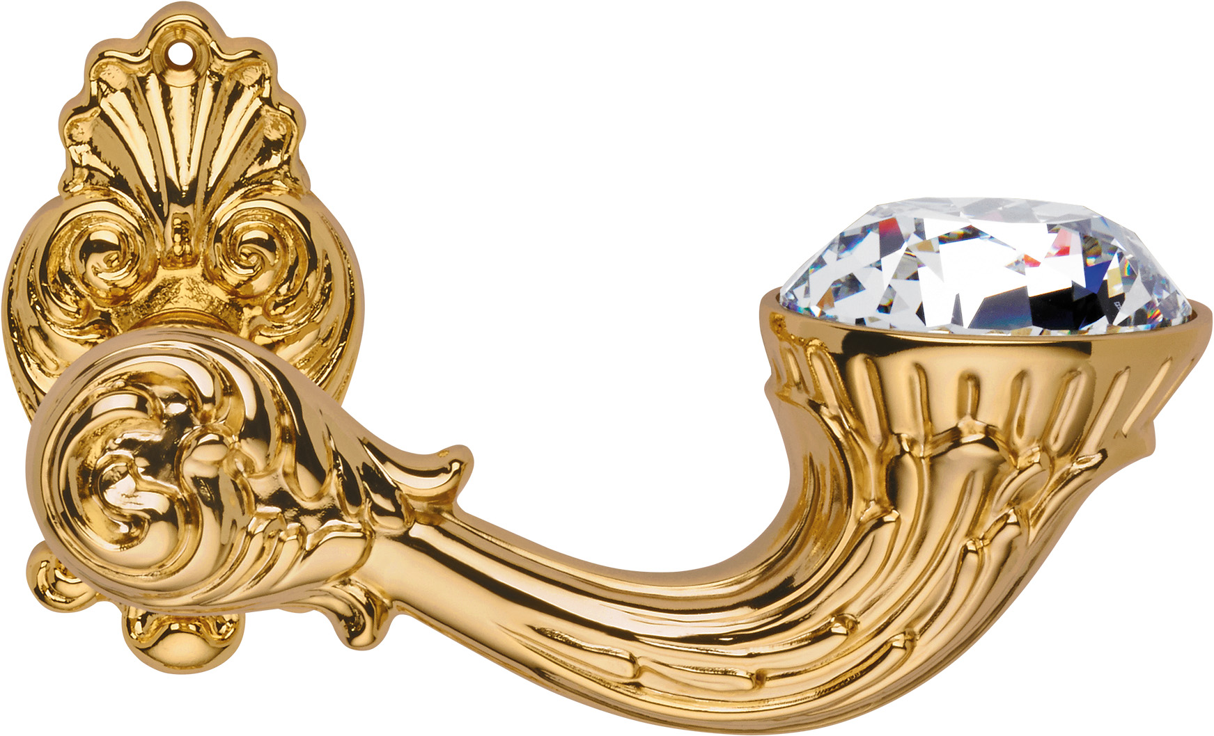 Brilliant Diamond Lever on rose - Image 3