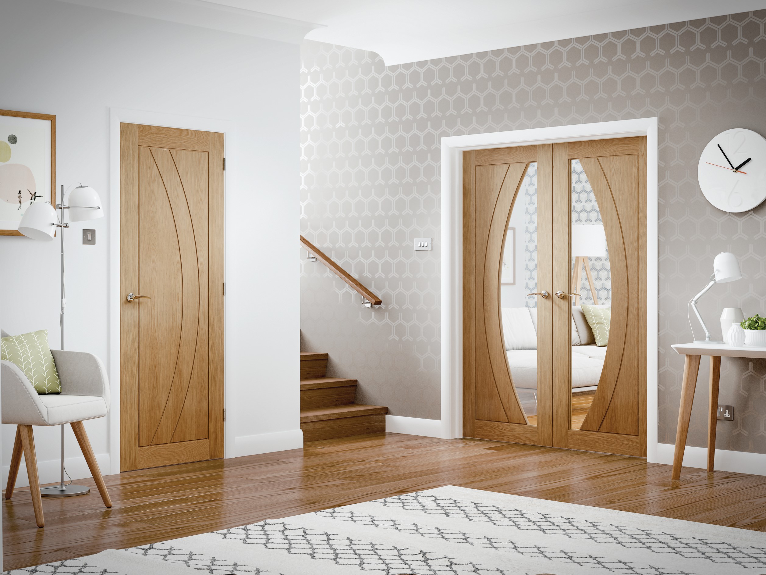 Salerno Pre-finished Internal Oak Door - Image 2