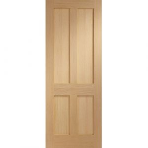 Victorian Shaker 4 Panel Internal Oak Door