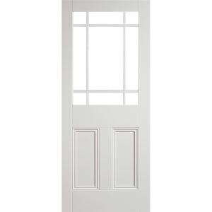 White Downham Unglazed 9 Light