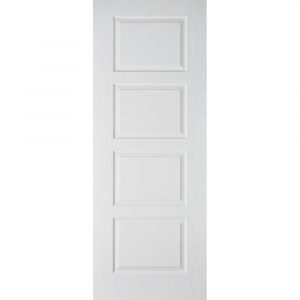 White Moulded Contemporary 4P