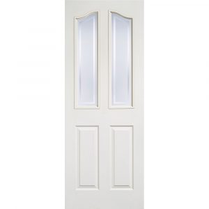 White Moulded Mayfair 2L Glazed