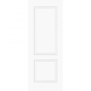 White Moulded Smooth Bruges 2P