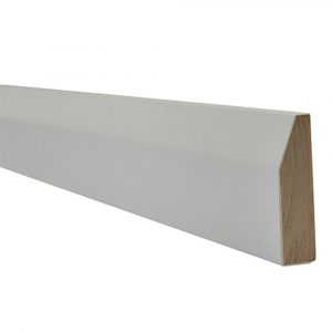 White Primed Architrave Chamfered