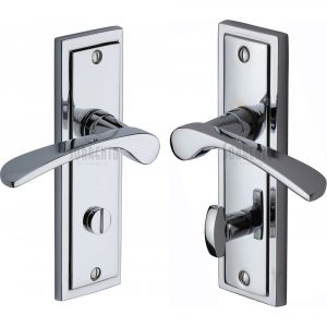 Project Hardware Door Handle for Bathroom Boston Design