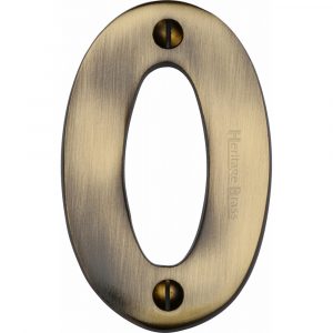 Numeral 0 Face Fix 76mm (3″)