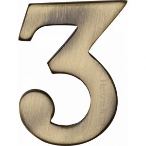Numeral 3 Self Adhesive 51mm (2″)