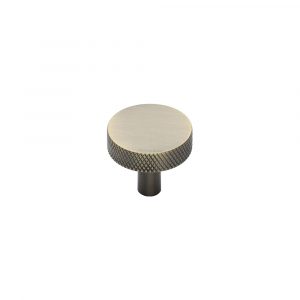 Cabinet Knob Knurled Disc Design 32mm