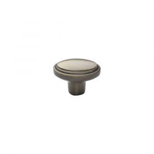 Cabinet Knob Stepped Oval Design 41mm