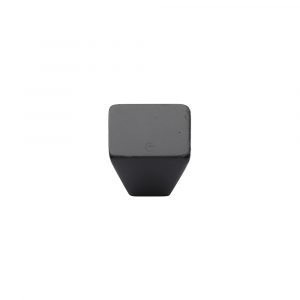 Black Iron Rustic Cabinet Knob Square Cone Design
