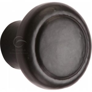 Black Iron Rustic Cabinet Knob Newport
