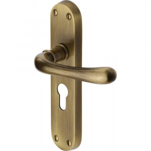 Door Handle for Euro Profile Plate Luna Design