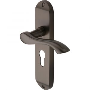Door Handle for Euro Profile Plate Algarve Design