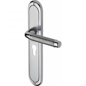 Door Handle for Euro Profile Plate Saturn Long Design
