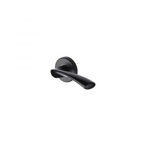 Sorrento Door Handle Lever Latch on Round Rose Treviso Design