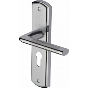 Sorrento Door Handle for Euro Profile Plate Lena Design