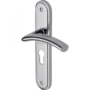 Sorrento Door Handle for Euro Profile Plate Tosca Design