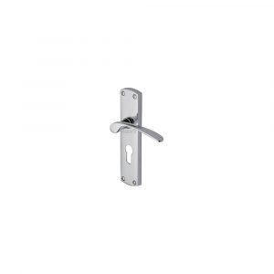 Sorrento Door Handle for Euro Profile Plate Luca Design
