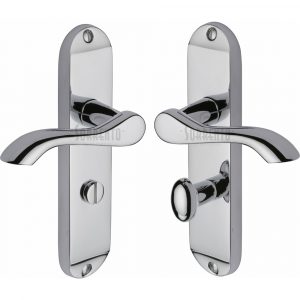 Sorrento Door Handle for Bathroom Aurora Design