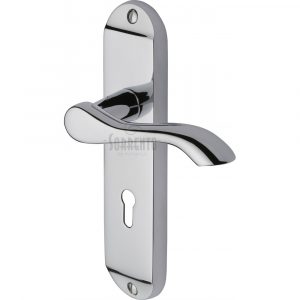 Sorrento Door Handle Lever Lock Aurora Design