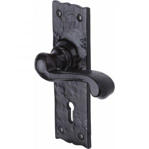 The Tudor Door Handle Lever Lock Shropshire Design
