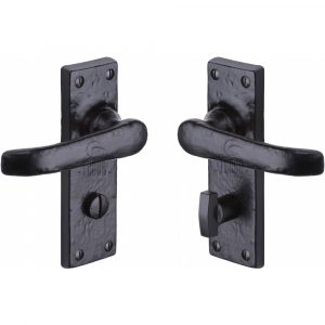 The Tudor Door Handle for Bathroom Windsor Design