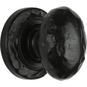 The Tudor Cabinet Knob Rustic Oval Design 32mm