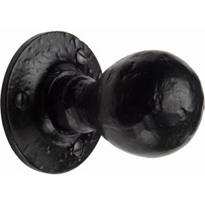 The Tudor Mortice Knob on Rose Ball Design