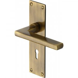 Door Handle Lever Lock Trident Design