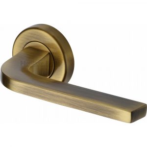 Door Handle Lever on Rose Bellagio Design
