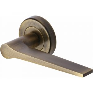 Door Handle Lever on Rose Gio Design