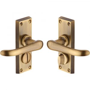 Door Handle for Privacy Set Windsor Short Design