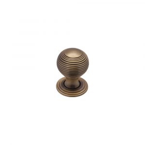 Cabinet Knob Reeded Design 32mm
