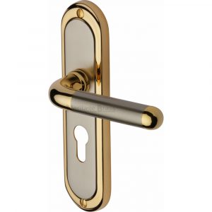 Door Handle for Euro Profile Plate Vienna Design