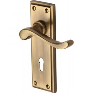Door Handle Lever Lock Edwardian Design