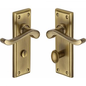Door Handle for Bathroom Edwardian Design