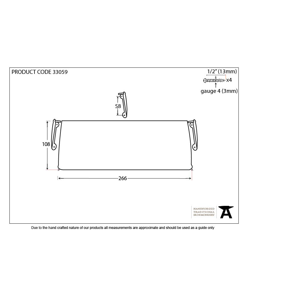 Small Letter Plate Cover - Image 2
