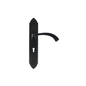 Gothic Curved Sprung Lever Lock Set