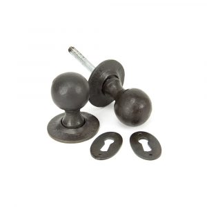 Round Mortice/Rim Knob Set