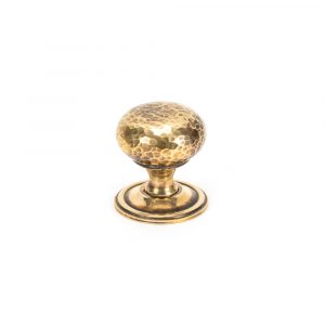 Hammered Mushroom Cabinet Knob 38mm