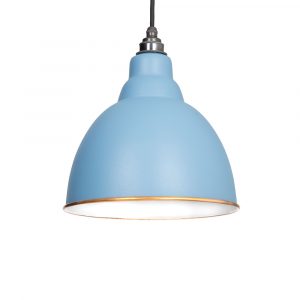 The Brindley Pendant in Pale Blue