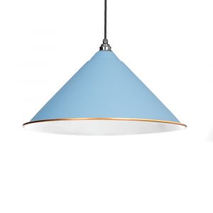 The Hockley Pendant in Pale Blue