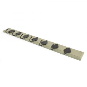 Olive Green Cottage Coat Rack