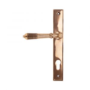 Reeded Slimline Lever Espag. Lock