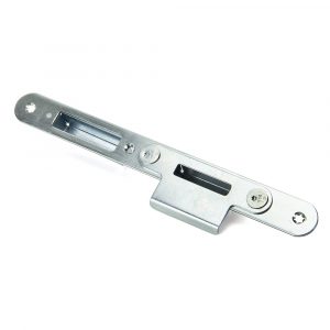 BZP Winkhaus Centre Latch Keep LH 56mm Door