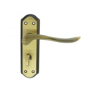 Lytham Lever On Backplate – Bathroom 57mm C/C