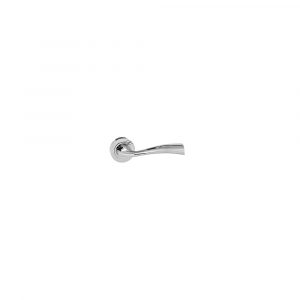 Eco Wave Aluminium Lever on Round Rose