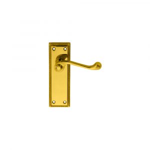 Georgian Lever On Backplate – Latch Sweedor Plate