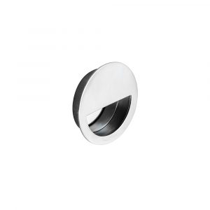 90mm Dia. Flush Pull – Circular – Semi Circular Inset