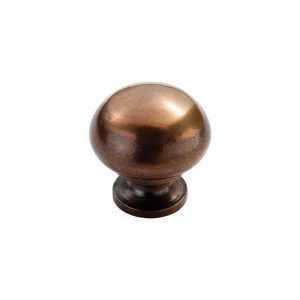 Ftd Solid Bronze Mushroom Knob 30mm